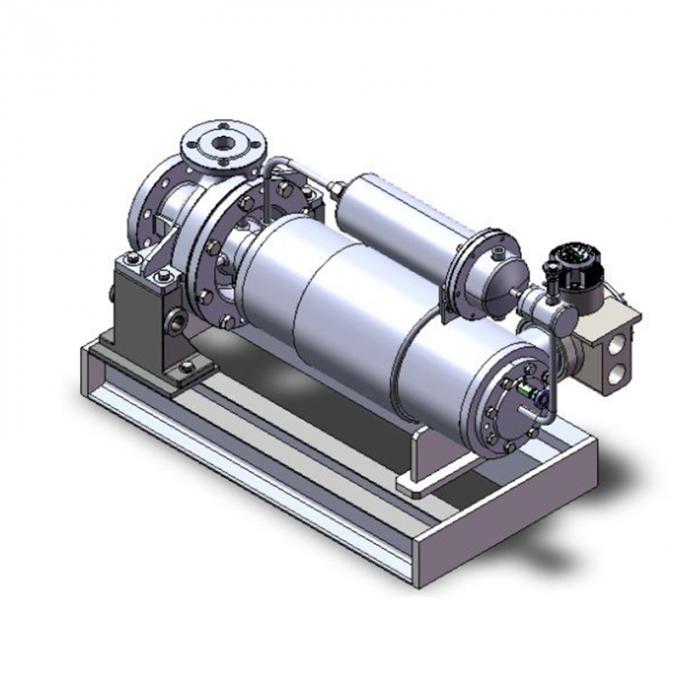 Máy bơm động cơ đóng hộp để xử lý nước thải hóa học 4