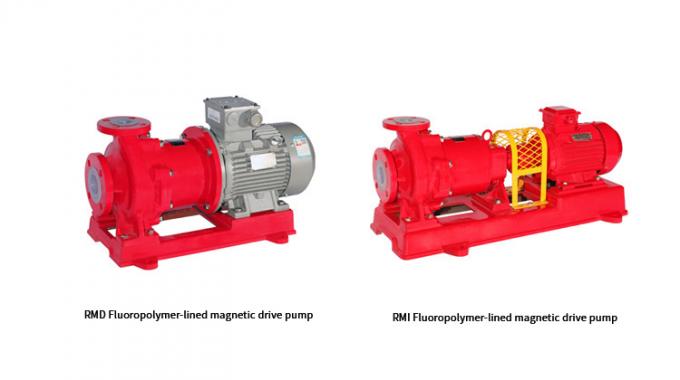 Máy bơm ly tâm không niêm phong Magnetic Drive cho axit lưu huỳnh 6