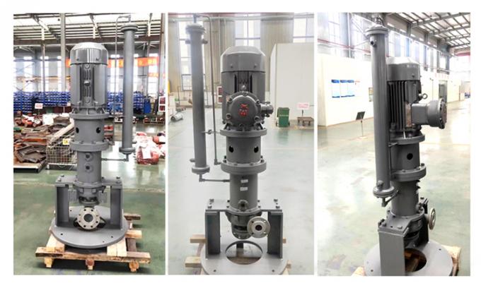 Máy bơm truyền động từ tính bằng thép không gỉ thẳng đứng Nhiệt độ cao 3